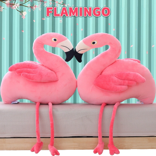 Плюшевая игрушка, милая розовая подушка, тряпичная кукла на день Святого Валентина, фламинго, подарок на день рождения