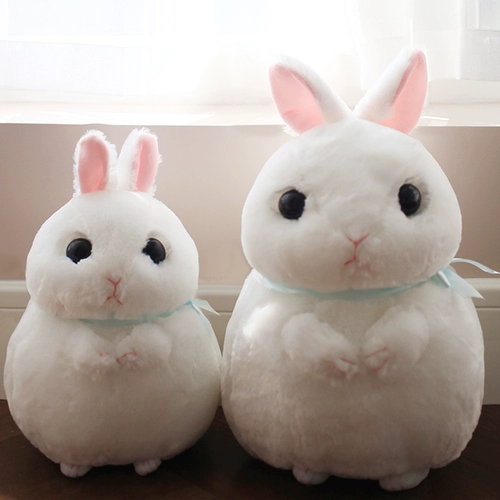 Милая плюшевая игрушка, кролик, кукла, подушка, Южная Корея, белый кролик, популярно в интернете, подарок на день рождения