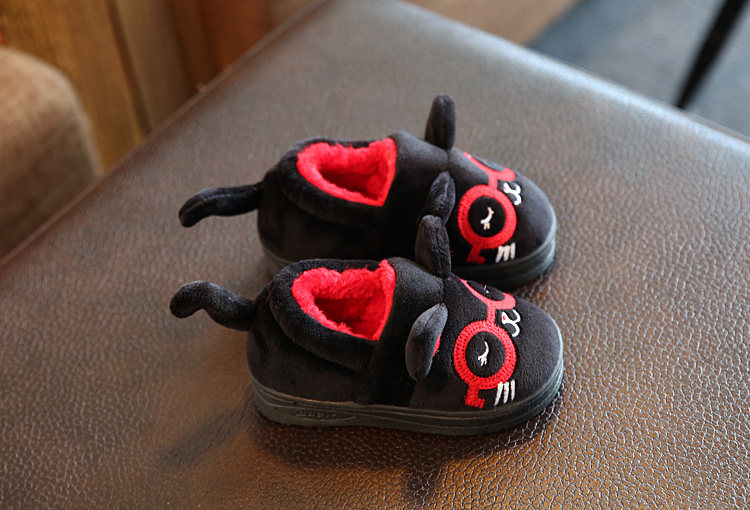 Chaussons enfants en autre pour hiver - semelle caoutchouc - Ref 1005757 Image 9