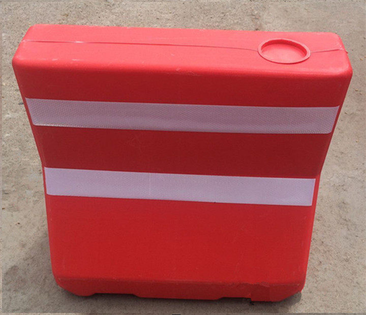 Open Yuan Plastic Small Water Horse Square Isolated Pier Anticollision Bucket Traffic Facilities Red White Irrigation Construction Surrounding