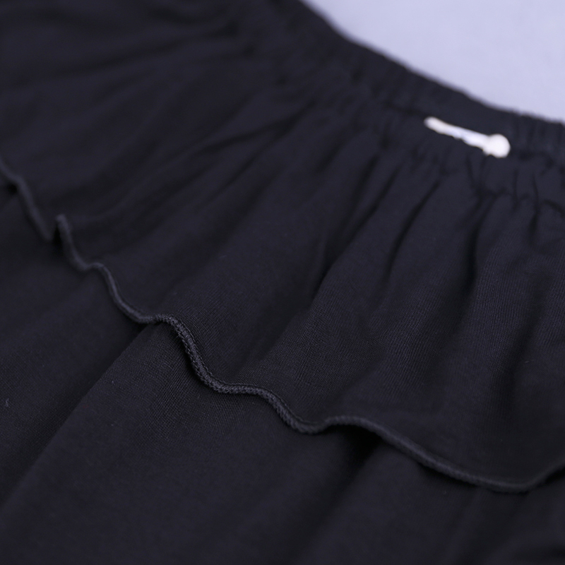 Áo thun bé gái xuân 2019 mới cho bé diện áo cotton dài tay cho bé quần jeans hai bộ thủy triều quần áo trẻ em nam