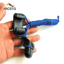 Imported sf upper string reverse bow ordinary black upper bow rope bow archery archery bow string opener