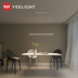 yeelight led nhà hàng thông minh đèn chùm không khí quán bar cá tính sáng tạo hiện đại tối giản đèn tối giản ánh sáng tối giản đèn ngủ thả trần đèn bàn ăn Đèn thả