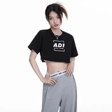 Andyet Ad1/22ss Оригинальная пряная девушка талия короткая -Shorte T -Fish Summer Found