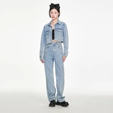 ANDYET AD1 Весенняя джинсовая ретро куртка, дизайнерский комплект, тренд сезона, с вышивкой, с печатью вашего логотипа, по фигуре