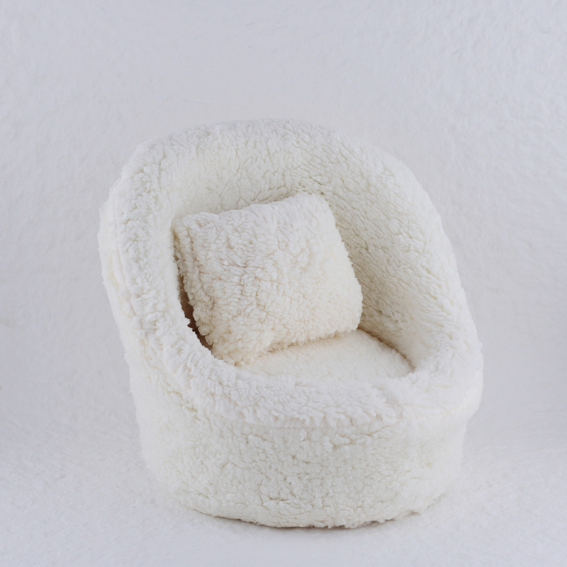 Full Moon Photo Props Baby Photo Small Sofa Newborn Photography Props Hundred-Day Baby Photo Chair Seat