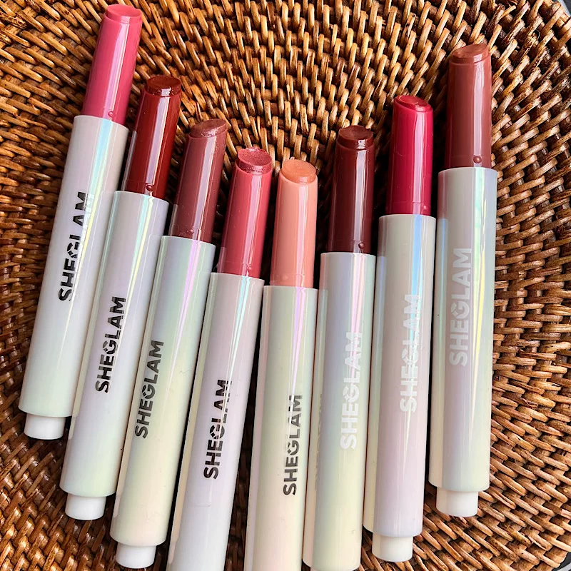 Solid Lip Gloss SHEGLAM 2.3 g, moisturizing mirror-effect lipstick, multi shade stick