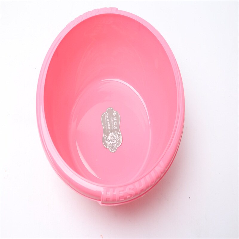 Plastic Basin Customized Advertising Gift Logo QR Code 29cm Baby Student Laundry Washing Footprint Washbasin