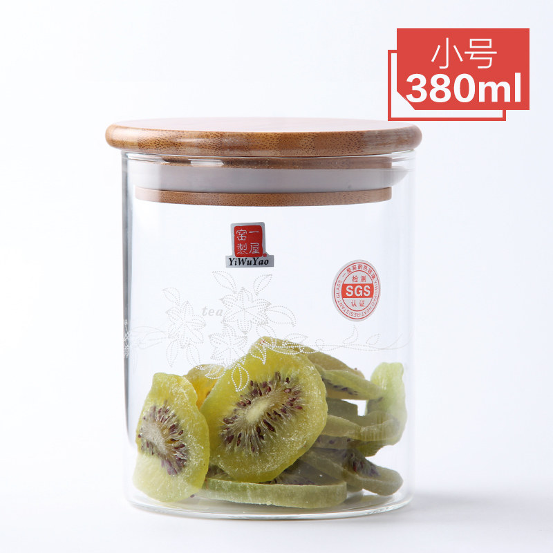 One house kiln herbal tea storage jars glass jars coffee tea jars dried fruit snacks sealed jars