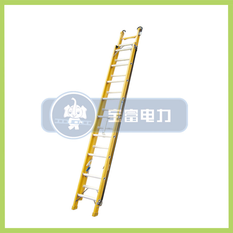 (Baofu Electric Power) Factory Direct Sales Baofu Insulation Telescopic Ladder Single-sided Telescopic Ladder Special for Electricians