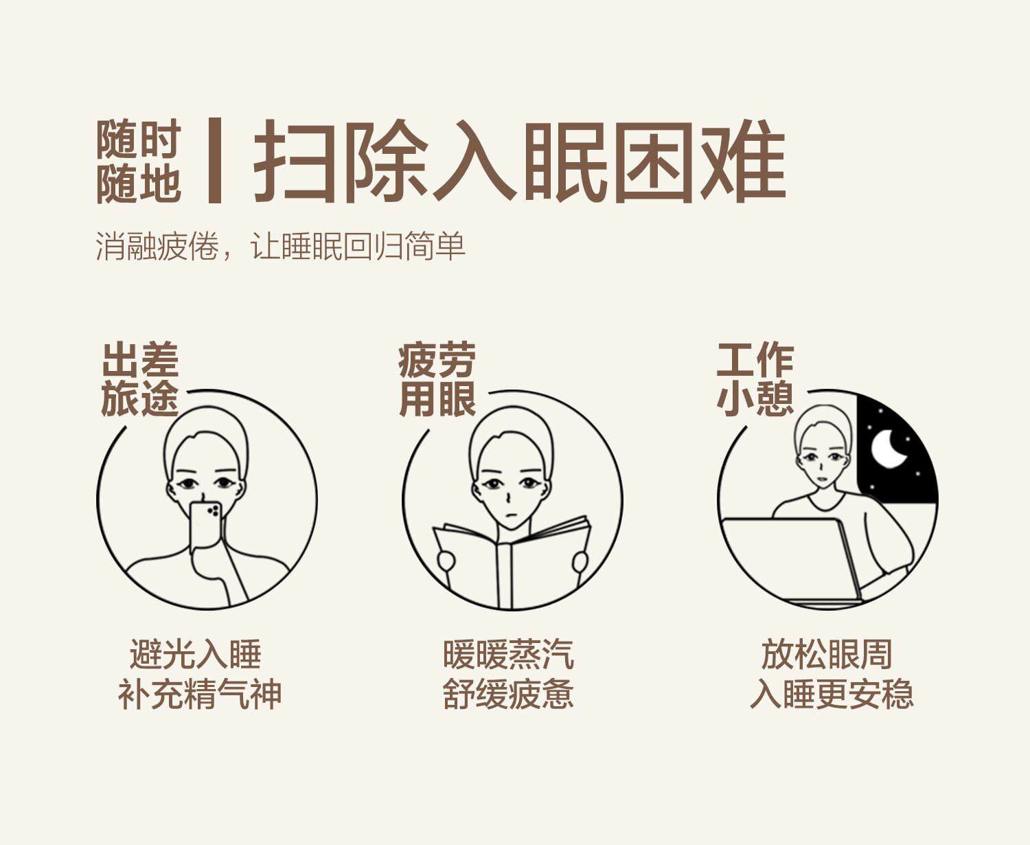 我们买过 珍视明 蒸汽眼罩 10片 缓解眼疲劳 带着睡觉很舒服 图2