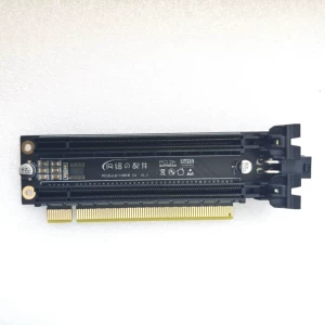 Разделенная карта PCIE от X16 до X8X8, от одного до двух, ширина 1 слота, шасси itx a4 FormD, двойная видеокарта