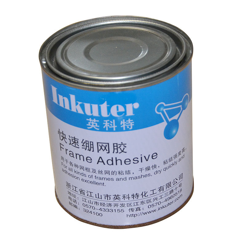 Incote fast drying high temperature resistant single liquid mesh aluminium frame special adhesive mesh glue fastness good