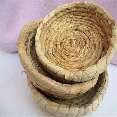 Dutch pig supplies Guinea pig Guinea pig grass nest to keep warm for the winter Hand-woven rabbit rabbit pig pig grass mat