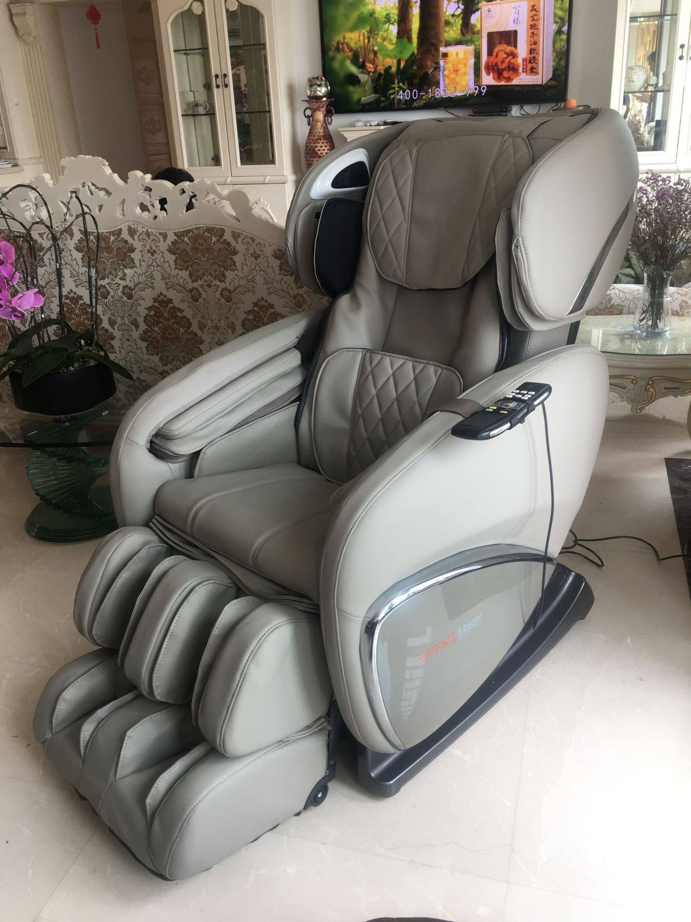 Ojiahua Massage Chair Accessories 7558S Pillow Leather Large Backrest Back Leather Cover Leg Sole Cushion