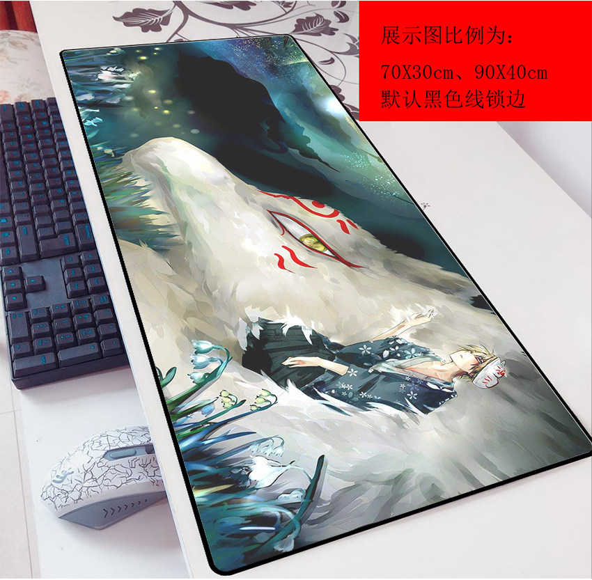 Summer Friends of Mouse Pad Network Cafe 900x300x3mm Table Pad Animation Game Extreme Thickening Mouse Pad