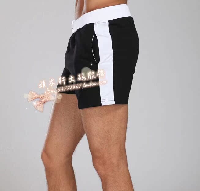 Mùa hè mới cộng với phân bón XL nam Hàn Quốc quần short thể thao giản dị ba quần quần ngố nam