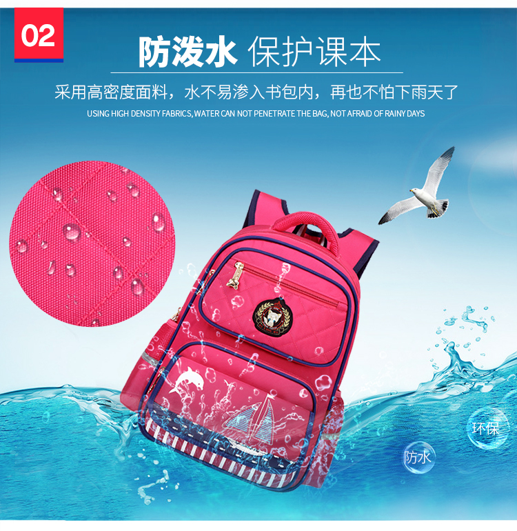 Trường tiểu học Seven Star Fox Học sinh dành cho học sinh 1-3-4-6 Lớp 5-12 tuổi Nam và nữ Mẫu giáo Ba lô - Túi bé / Ba lô / Hành lý balo cho bé mầm non