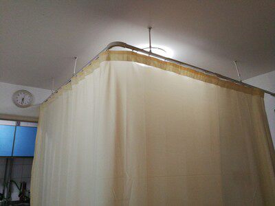 Manufacturer Direct Marketing No Grid Partition Curtain Medical Sepal Window Beauty Yard flame retardant customized cloth art beds seppub