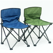 Outdoor folding chair ultra light portable backrest fishing stool chair car Leisure chair beach chair small stool