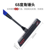 CS-903T Fast lock door Ball rod Packaged carbon telescopic door club 68 degrees Hammerhead bottom teething hammer head