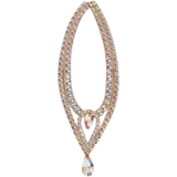 Danbaoluo ожерелье для современного танца воротник украшение на шею национальный стандарт танец кольцо с бриллиантом на шею аксессуары для латинских танцев исполнение специальный конкурс