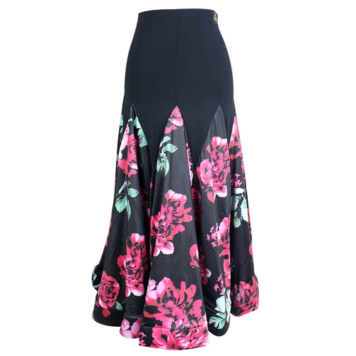 Новая современная танцевальная юбка Danbao Luo Женщина для взрослых национальное стандартное танце