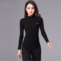  Danbaolora Ding dance high neck practice clothing long-sleeved dance suit dance womens top adult black new national standard