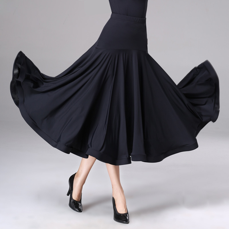 Dan Baoluo national standard dance skirt skirt social dance skirt new long skirt female modern dance skirt waltz performance skirt