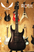 Sell Time Dean Custom 450FM TBK Imperial Flame Maple Veneer Electric Guitar dean