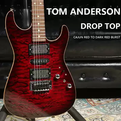 Selling Time Tom Anderson Drop Top DarkRed low-key Red American production electric guitar Guitar