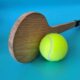 Chuic Chenghui Chuang Dessert Tennis Racket Professional Training Wooden Small Spoon Racket Full Carbon Fiber Small Magic Racket Small Wooden Racket