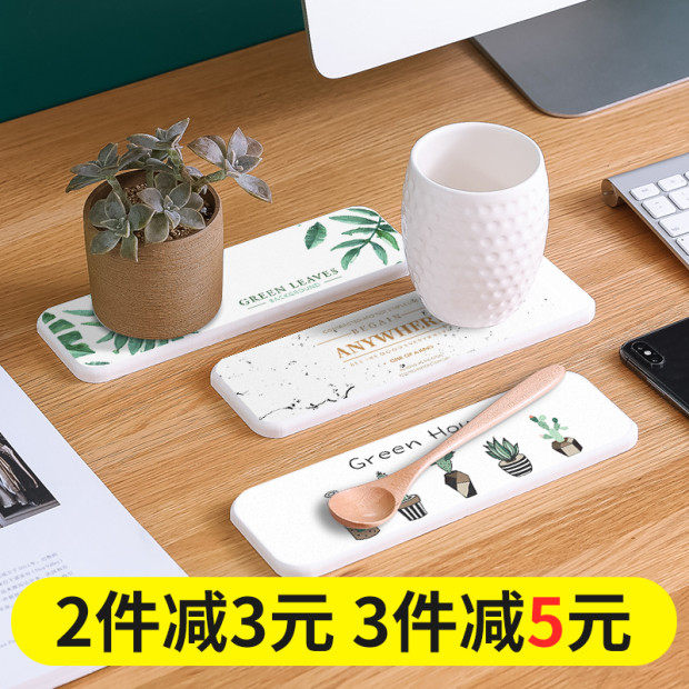 diatomite sink, absorbent floor mat, diatomite sink, cup mat, toilet soap pad, soap box, waterproof mat, shelf 