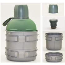 New Frontier Multifunction Kettle New Outdoor Climbing Insulation Water Cup Lunch Box Kettle Detachable Titanium Alloy