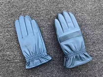 Old goods 02 Flying gloves Spring and autumn in five fingertips protective winter chill area Warm Sheep lamb leather finger gloves