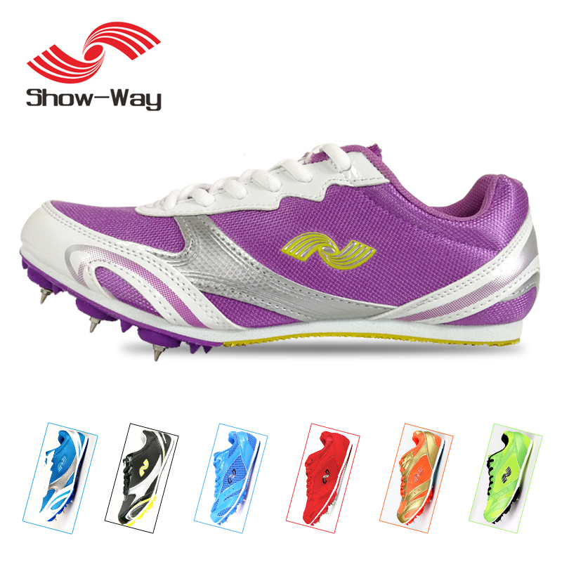 Hiles Xiongwei Spikes Male Students Track and Field Running Professional Sports Shoes Sprint Test Training Running Shoes Female Students