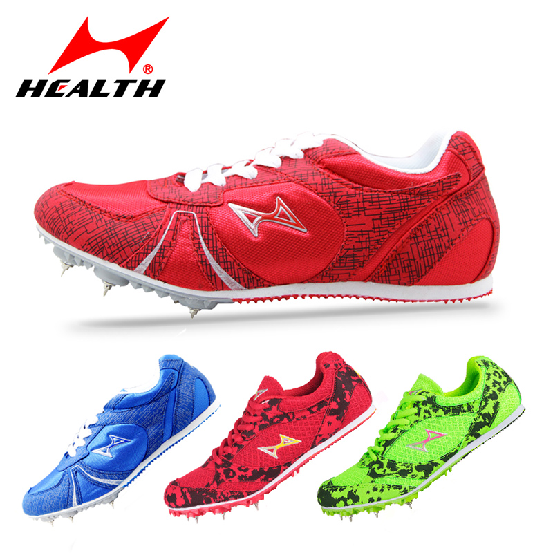 Sears Nail Shoes H599 Men and women Professional track and field Short running training shoes Student exam Competition Nail Sneakers