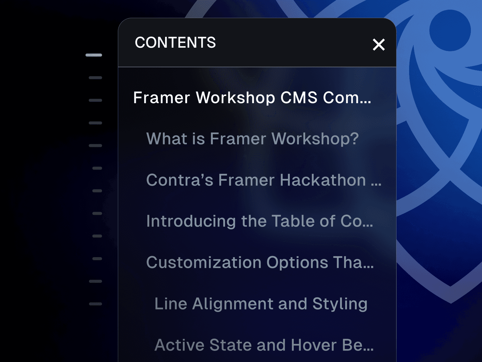 Framer中文网免费组件模板、Framer组件、Framer模板、Framer教程、Framer汉化
