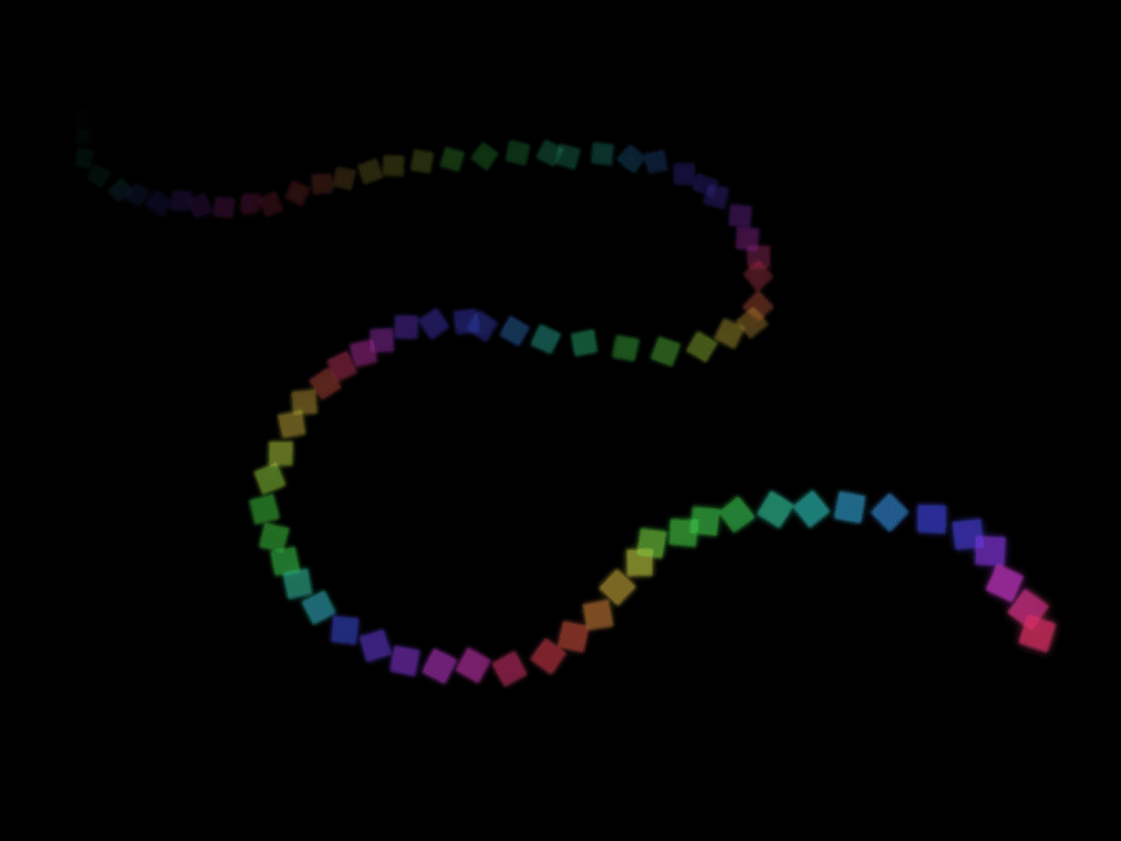 可定制数量的星形形状从屏幕底部向上浮动