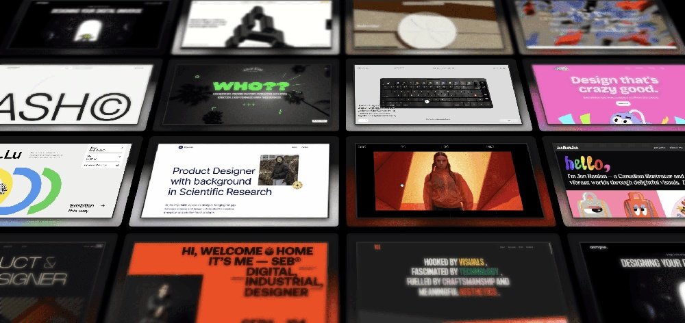 分析15个由专业设计师使用Framer打造的出色作品集网站。研究它们的信息架构、交互设计模式和视觉技巧，以创建出能与客户产生共鸣的独特作品集。