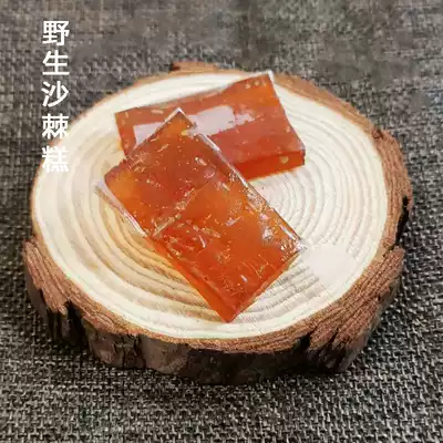 Sea buckthorn cake Paddock specialty seabuckthorn ointment Hebei sea buckthorn raw juice Autumn pear fruit cream children snacks sweet and sour soft waxy