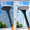 Window Cleaning Tool, Double-Sided Glass Cleaning Scraper, German Craftsmanship, Two-In-One Screen Cleaning Brush, No Disassembly Required, Multifunctional