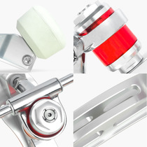 Four-wheel roller skates CNC integrated knife holder double row roller skates 6061 aluminum bracket professional fancy base for skates