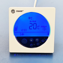 Trane central air conditioning thermostat LCD panel fan coil water air conditioning three-speed switch room air conditioning panel