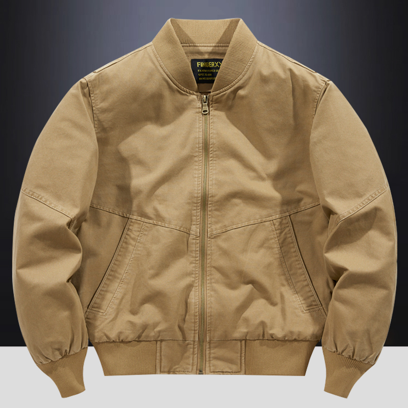 Men's Pure Cotton Jacket, Spring and Autumn, Thin, Loose, Large Size, Military Style, American Casual, Stylish Workwear Jacket, Baseball Jacket Men's Pure Cotton Jacket, Spring and Autumn, Thin, Loose, Large Size, Military Style, American Casual, Stylish Workwear Jacket, Baseball Jacket