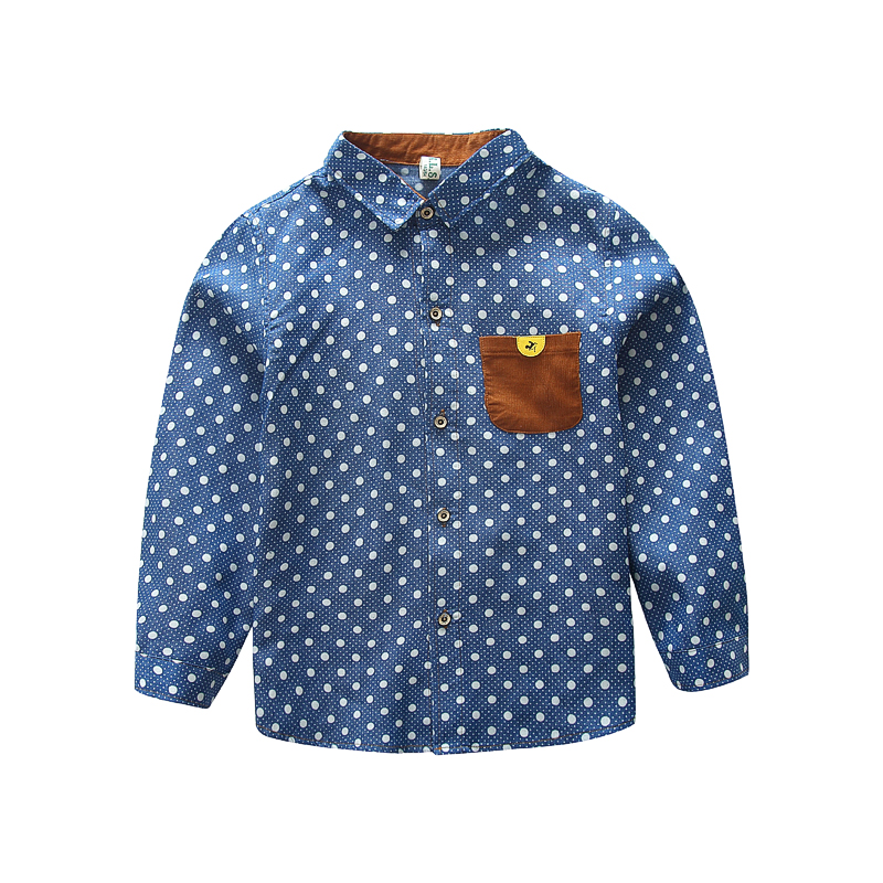 Chemise garcon à manche longue - Ref 2078357 Image 6