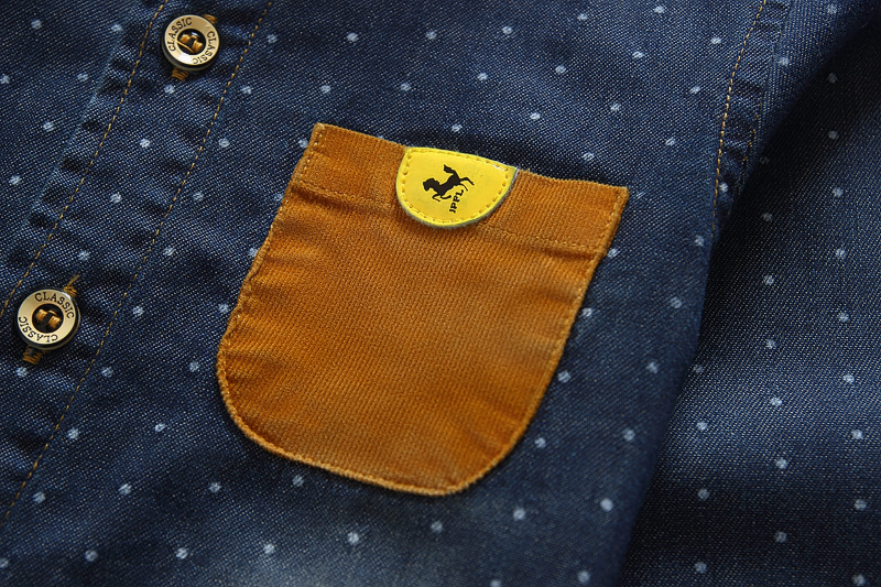 Chemise garcon à manche longue - Ref 2078357 Image 8