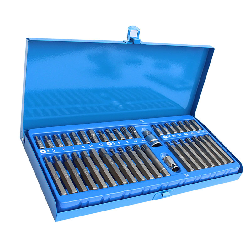 40 pieces of star group set inner hexagon wrench steam repair manual tool floral type twelve angle plum screwing tool disassembly batch head
