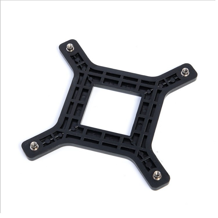 Applicable intel 775CPU radiator base computer motherboard fixed cpu bottom plate plastic back plate heat dissipation accessories