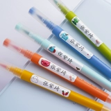 Водонепроницаемая детская именная наклейка для детского сада для школьников, печать, с вышивкой